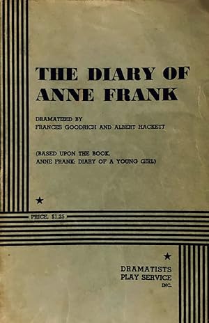 Bild des Verkufers fr The Diary of Anne Frank zum Verkauf von 2nd Hand Books