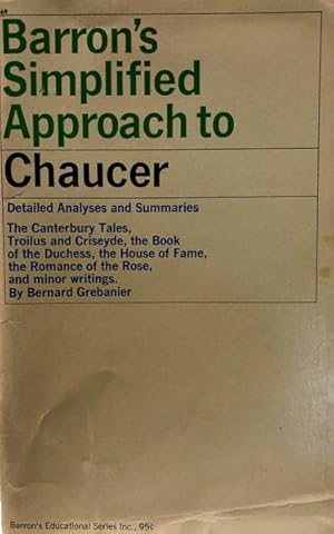 Barron's Simplified Approach to Chaucer