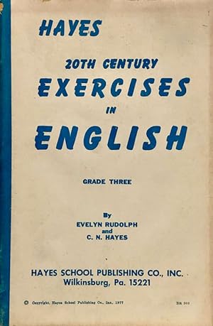 Seller image for Hayes 20th Century Exercises in English - Grade Three for sale by 2nd Hand Books