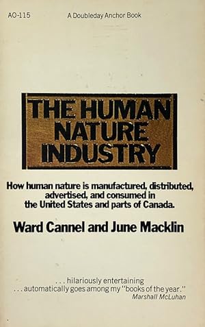Seller image for The Human Nature Industry for sale by 2nd Hand Books