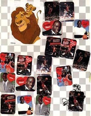 Michael Jordan Sticker Album #1