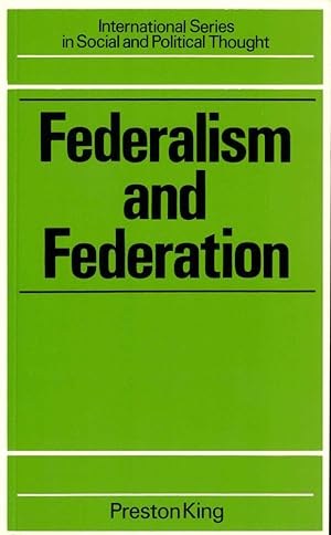 Seller image for Federalism and Federation for sale by Kenneth Mallory Bookseller ABAA