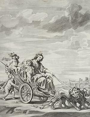 Grafiker des 17. Jahrhundert , Grafiker des 17. Jahrhundert. - "Kybele".