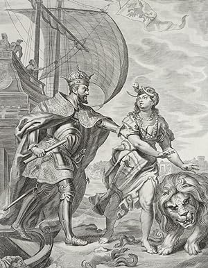 Grafiker des 17. Jahrhundert , Grafiker des 17. Jahrhundert. - "Teneo te Africa".