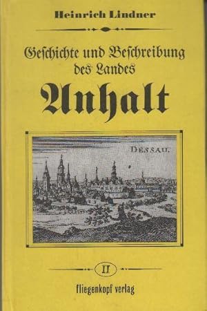 Seller image for Geschichte und Beschreibung des Landes Anhalt 2 for sale by bcher-stapel