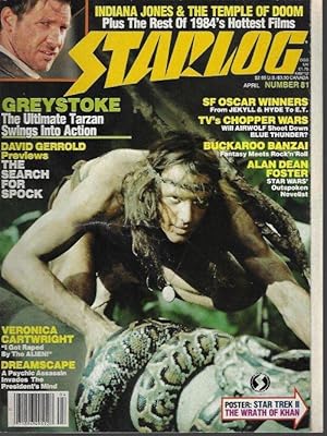 Image du vendeur pour STARLOG: #81; April. Apr. 1984 mis en vente par Books from the Crypt