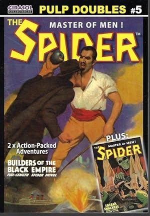Bild des Verkufers fr PULP DOUBLES #5: THE SPIDER; Builders of the Dark Empire & Satan's Shackles zum Verkauf von Books from the Crypt