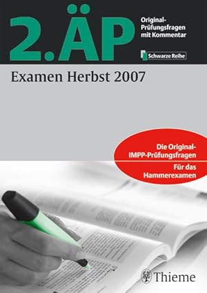 Imagen del vendedor de 2. P; Teil: Examen Herbst 2007 Original-Prfungsfragen mit Kommentar a la venta por NEPO UG