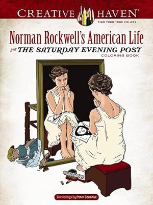 Seller image for Creative Haven Norman Rockwell's American Life from the Saturday Evening Post Coloring Book (Paperback) for sale by Grand Eagle Retail