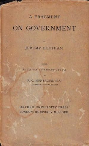 A Fragment on Government