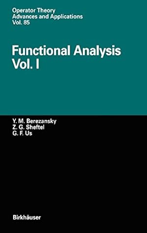 Immagine del venditore per Functional Analysis, 2 Vols., Vol.1: Vol. I (Operator Theory: Advances and Applications (85), Band 85) venduto da Versand-Antiquariat Konrad von Agris e.K.