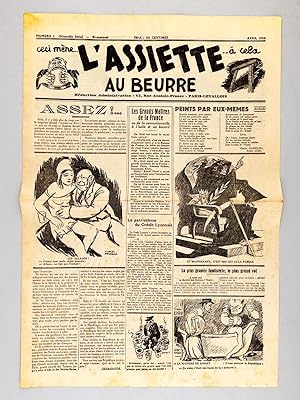 L'Assiette au Beurre. Numéro 1 (Nouvelle Série) Avril 1934