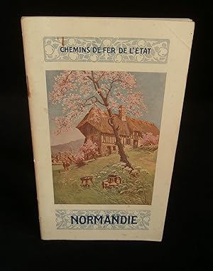 Seller image for CHEMINS DE FER DE L'ETAT : LA NORMANDIE dans l'Histoire, dans la Nature, dans l'Art . for sale by Librairie Franck LAUNAI