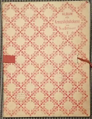 Bild des Verkufers fr Album fr Kreuzstichstickerei. I. Serie. Deutscher Text. zum Verkauf von Antiquariat Dennis R. Plummer