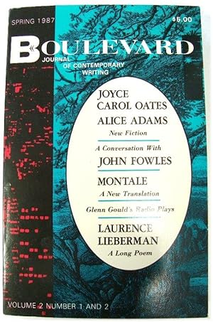 Bild des Verkufers fr Boulevard: Journal of Contemporary Writing: Volume 2, Number 1 and 2 zum Verkauf von PsychoBabel & Skoob Books