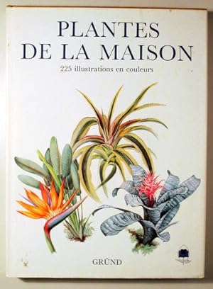 Seller image for PLANTES DE LA MAISON - Paris 1987 - Muy ilustrado - Livre en franais for sale by Llibres del Mirall