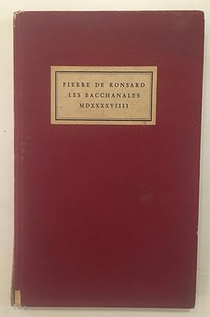 Les bacchanales ou le folastrissime voyage d'Hercueil près Paris : dedié à la joyeuse trouppe de ...