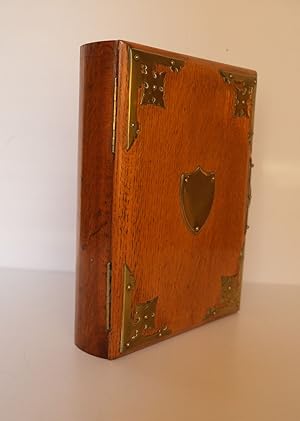 VICTORIAN WOODEN BOOK BOX - made as a portable writing box