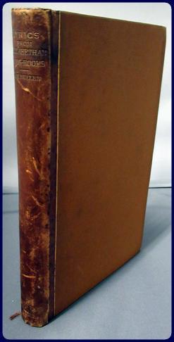 Imagen del vendedor de LYRICS FROM THE SONG-BOOKS OF THE ELIZABETHAN AGE a la venta por Parnassus Book Service, Inc