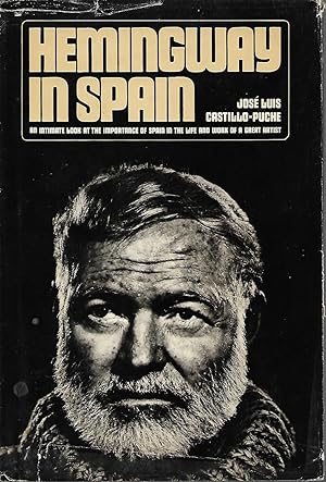 Imagen del vendedor de Hemingway in Spain a la venta por Cher Bibler