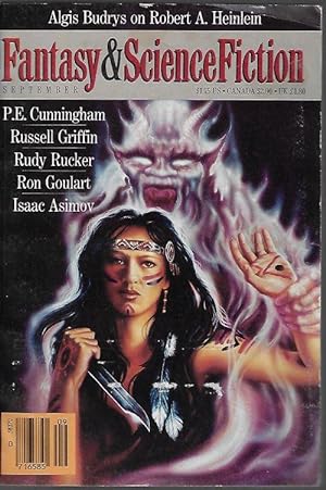 Bild des Verkufers fr The Magazine of FANTASY AND SCIENCE FICTION (F&SF): September, Sept. 1988 zum Verkauf von Books from the Crypt