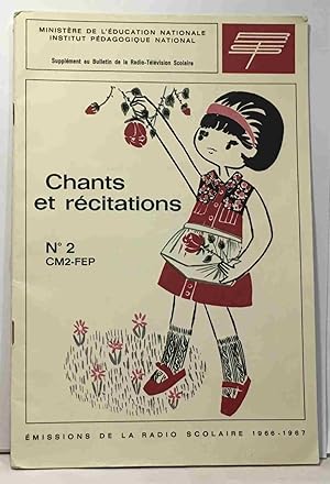 Seller image for Chants et rcitations N2 CM2-FEP for sale by crealivres