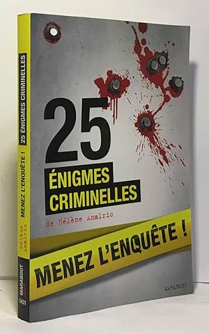 Image du vendeur pour 25 nigmes criminelles  rsoudre : nigmes et faits divers mis en vente par crealivres