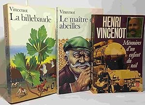 Seller image for Mmoires d'un enfant du rail : le rempart de la misricorde + La billebaude + Le matre des abeilles --- 3 livres for sale by crealivres