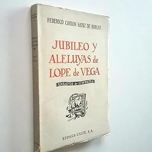 Imagen del vendedor de Jubileo y aleluyas de Lope de Vega (Ensayos de simpata) a la venta por MAUTALOS LIBRERA