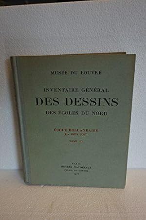 Seller image for Muse du Louvre. Inventaire gnral des dessins des coles du Nord, publi sous la direction de L. Demonts,. cole hollandaise, par Frits Lugt. T. 3 Rembrandt, ses lves, ses imitateurs, ses conistes. Prcd d'une lettre de Jean Guiffrey for sale by JLG_livres anciens et modernes