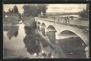 Seller image for Carte postale Montbron, Pont de la Basse Ville, la Tardoire for sale by Bartko-Reher