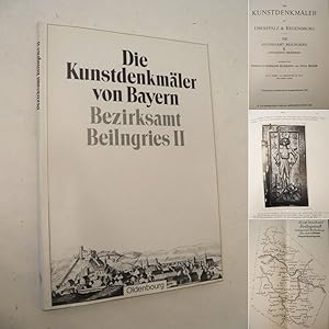 Bild des Verkufers fr Bezirksamt Beilngries II. Amtsgericht Riedenburg. Bearbeitet von Friedrich Hermann Hofmann und Felix Mader. Mit 5 Tafeln, 135 Abbildungen im Text und einer Karte = Die Kunstdenkmler von Oberpfalz & Regensburg. Band XIII. II. Amtsgericht Riedenburg * mit O r i g i n a l - S c h u t z u m s c h l a g zum Verkauf von Galerie fr gegenstndliche Kunst