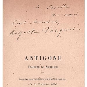 Antigone - Benvenuto Cellini