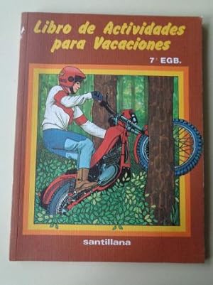 Imagen del vendedor de Libro de actividades para vacaciones. 7º E.G.B. Santillana a la venta por GALLAECIA LIBROS
