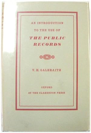 Seller image for An Introduction to the Use of the Public Records for sale by PsychoBabel & Skoob Books