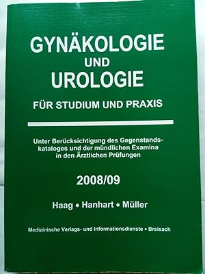 Image du vendeur pour Gynkologie und Urologie - Fr Studium und Praxis 2008/09 mis en vente par Versandantiquariat Jena