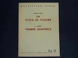 Immagine del venditore per Bollettino S.I.F.C.A. LA CITTA' DI VENERE - VENERE GENITRICE venduto da Historia, Regnum et Nobilia