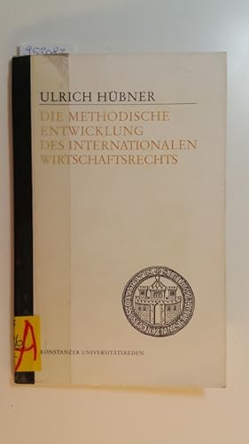 Bild des Verkufers fr Die methodische Entwicklung des internationalen Wirtschaftsrechts zum Verkauf von Gebrauchtbcherlogistik  H.J. Lauterbach