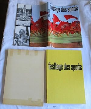 Seller image for Festtage des Sports - Das V. Deutsche Turn- und Sportfest der DDR - der Beitrag des Sports zum 20. Geburtstag unserer sozialistischen Republik! for sale by Versandhandel fr Sammler