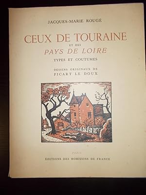 Seller image for CEUX DE TOURAINE ET DES PAYS DE LOIRE,TYPES ET COUTUMES for sale by Bibliofolie