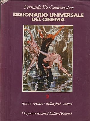 Bild des Verkufers fr Dizionario universale del cinema 2 voll. zum Verkauf von Librodifaccia