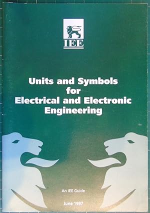 Units and Symbols For Electrical and Electronic Engineering