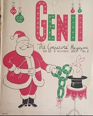 Seller image for Genii. The Conjurors' Magazine. An Independent Magazine for Magicians. Volume 28, No. 4, December 1963 for sale by Shore Books