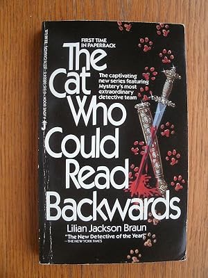 Seller image for The Cat Who Could Read Backwards for sale by Scene of the Crime, ABAC, IOBA