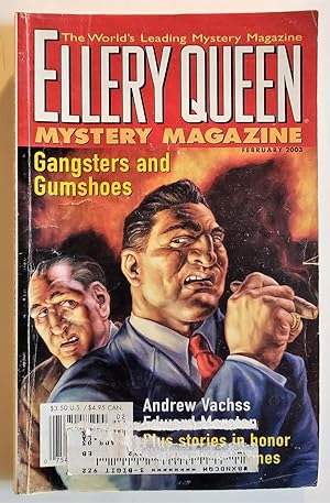 Ellery Queen Mystery Magazine February 2003- Gnagsters and Gumshoes