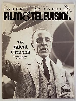 Seller image for Journal of Popular Film and Television , Vol. 15, No. 3, Fall 1987, The Silent Cinema (cover) for sale by The Book Peddlers
