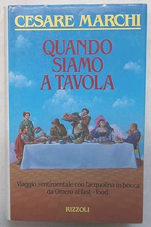 Quando siamo a tavola.