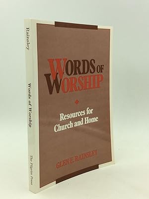 Bild des Verkufers fr WORDS OF WORSHIP: Resources for Church and Home zum Verkauf von Kubik Fine Books Ltd., ABAA