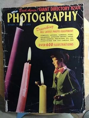 Image du vendeur pour Popular Photography (including Photo Arts) [October 1948, Vol. 23, No. 4] mis en vente par Counterpane Books