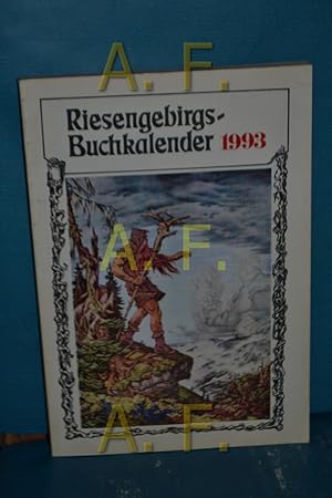Bild des Verkufers fr Riesengebirgs-Buchkalender 1993, 38. Jahrgang zum Verkauf von Antiquarische Fundgrube e.U.